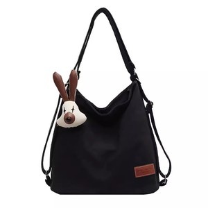 Bolsa de Lona de Alta Calidad, Portátil, con Cierre de Cremallera, Bolso de Hombro para Mujer, Linda Bolsa para Estudiantes, para el Tiempo Libre, para Mamá, Tanjing - Product Image 5