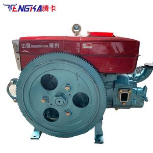 Moteur diesel monocylindre 4 temps refroidi par eau ZS1110 de 125 cm³ avec roulement, 15-20 CV - Product Image 1