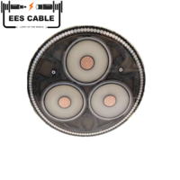 Kabel Bawah Laut Terlaris 12/20(24)KV XLPE Dengan Kabel Serat Optik Tahan Air Untuk Komunikasi Bawah Laut 70MM2 120MM 150MM