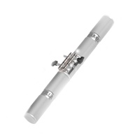 Rodillo Fortalecedor de Muñeca y Antebrazo de Acero Inoxidable Ajustable, Diseño Duradero, Entrenador de Muñeca de Metal con Doble Agarre Ajustable