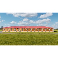 Maison conteneur préfabriquée démontable à structure en acier étanche, conteneur modulaire préfabriqué, Casas Hotel Apartment Espagne