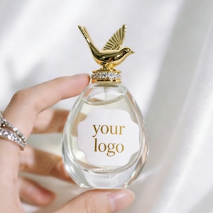 Etiqueta Adhesiva de Lujo con Diseño Personalizado y Logotipo en Dorado para Envases de Cosméticos, Impresión de Etiquetas Impermeables para Perfumes - Product Image 2