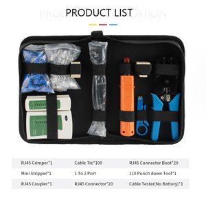Customized Wholesale Network Tool Kits Hand Tools <strong>Crimping</strong> <strong>Set</strong> - Product Image 5