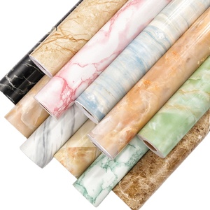 Self adhesive kitchen cabinet counter top contact paper pvc