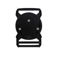 Cinturón Elástico Ajustable para Hombre, Cinturón Táctico para Uniforme con Hebilla de Liberación Rápida y Hebilla Giratoria para Protección Contra Caídas