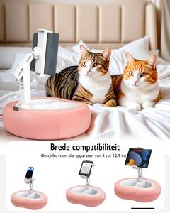 Support de tablette Miledi <span class=keywords><strong>BZ</strong></span>-01, support pour Kindle, réglable à 360°, compatible avec les téléphones/tablettes/iPad/iPhone/<span class=keywords><strong>Google</strong></span> de 5 à 12,9 pouces, pour lit, collation - Product Image 3