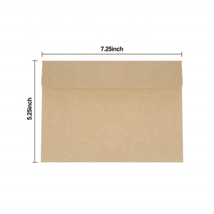 Impression personnalisée Enveloppes de format C5 <span class=keywords><strong>DL</strong></span> Enveloppes en carton rigide Enveloppes en papier <span class=keywords><strong>kraft</strong></span> auto-adhésives à impression offset - Product Image 6