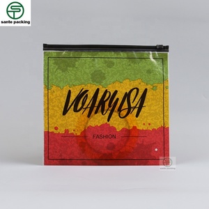 Reusable Plastic Zipper Seal Bags Frosted Waterproof Luggage Storage Pouch for U Disk Data Line - Product Image 5