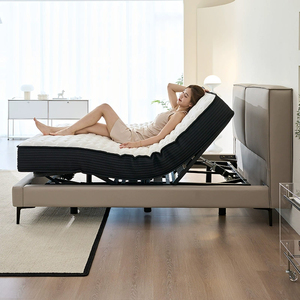 Colchón Ergonómico Inteligente Tamaño King Split, <span class=keywords><strong>Cama</strong></span> Ajustable de Gravedad Cero con Masaje Oculto California, Moderno y de Firmeza Media para Dormitorio de Hotel - Product Image 1