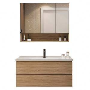 China Factory Supplier Hotel <b>Bathroom</b> Vanity Euro Style Waterproof <b>Bathroom</b> Vanity - Product Image 2
