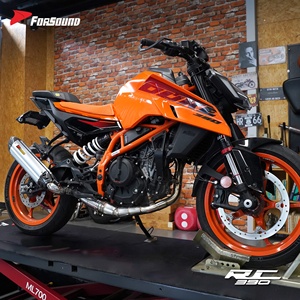 Système d'échappement slip-on pour <span class=keywords><strong>KTM</strong></span> Duke 390 RC390 2024-2026, <span class=keywords><strong>prix</strong></span> de gros usine Forsound - Product Image 2