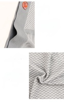 Ensemble de 3 boxers pour homme Seamless Mane, antistatiques, à motif écossais (Spandex/Polyamide)