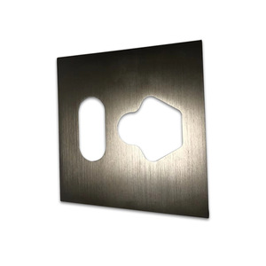 Aluminum Two And Three Prong Plug Panels Customizable Size Tamper Resistant For Smart Home Hardware Accessories Shenzhen Made - Product Image 2