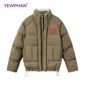 เสื้อโค้ทขนแกะแบบกลับด้านได้เสื้อโค้ทขนเป็ดมีแบรนด์700กำหนดเองได้ - Product Image 4