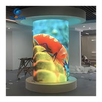 Pantalla LED Flexible de Alta Luminosidad y Eficiencia Energética Toosen de 7680Hz, Pantalla LED Curva Personalizada Ultrafina y Estable