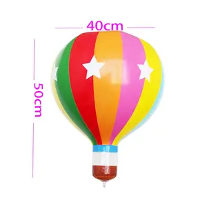 Hot Air Balloon Inflatable Hanging Balloons for Decoration of Kids' Birthday/Wedding/Party/Event/Photo Props Model Toy