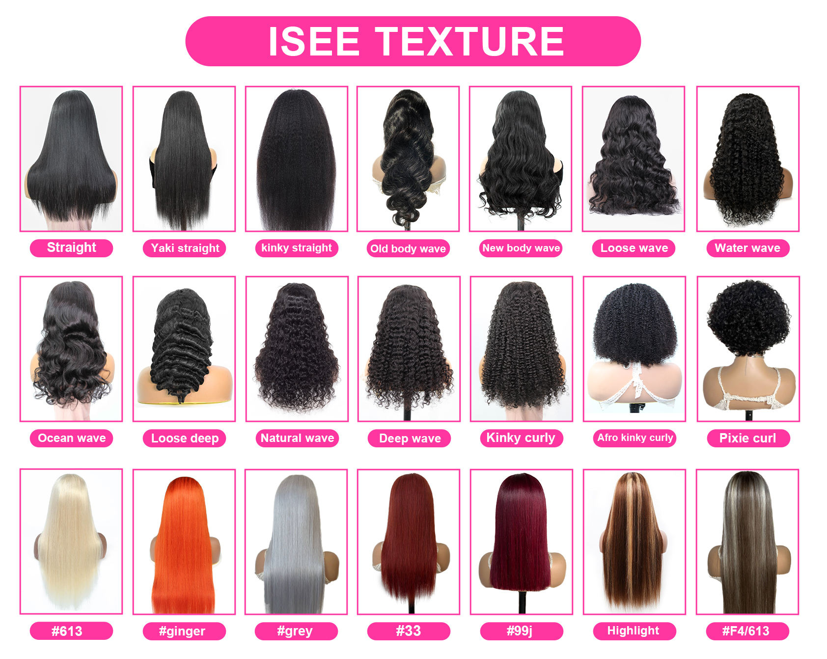 Toutes les perruques