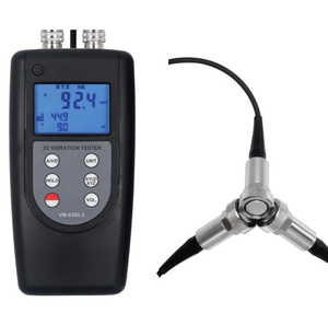VM-6380-3 เครื่องวัดการสั่นสะเทือนแบบสามช่องสัญญาณ เครื่องมือวัดการสั่นสะเทือน - Product Image 3