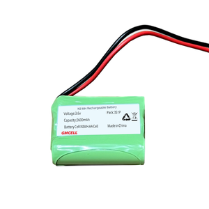 Pack de batteries AA NI-MH 3,6 V 2600 mAh pour éclairage d'urgence, batterie pour lampe torche - Product Image 1