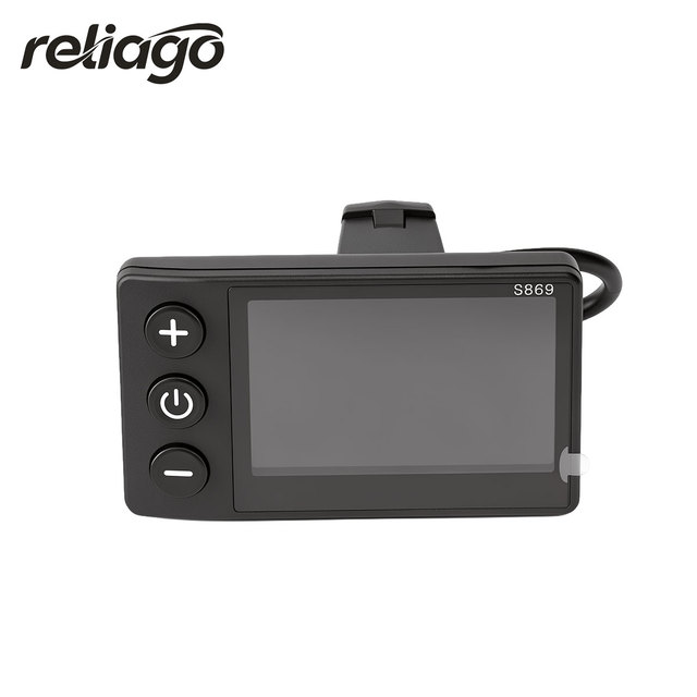 Reliago S869 5-Speed LCD Durable Eco-Friendly E-Bike Display 5Pin Waterproof Multifunction Screen for Duotts C29 Ebike
