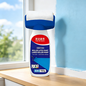 Wall Repair <b>Paint</b> Latex <b>Paint</b> Wall restoration White Wall Stain Removal Essential Large <b>Roller</b> Brush Self-applying <b>Roller</b> <b>Paint</b> - Product Image 4