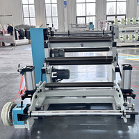 Machine de découpe et de rembobinage automatique de film à grande vitesse, motorisée Schneider, pour rouleaux de plastique, capacité de 180 m/min