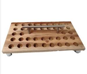 Benutzer definierte Rechteck Holz Kommunion Tablett - Product Image 6