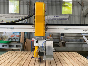 Sierra de Puente CNC Industrial de 3500 mm, Máquina de Corte de 3 Ejes con Cabezal Giratorio para Losas de Piedra, Granito y Mármol - Product Image 2