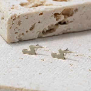 Brincos de Ouro Sólido 14K Sem Rosca com Fecho Push-in, Joias de Piercing em Ouro 14K - Product Image 6