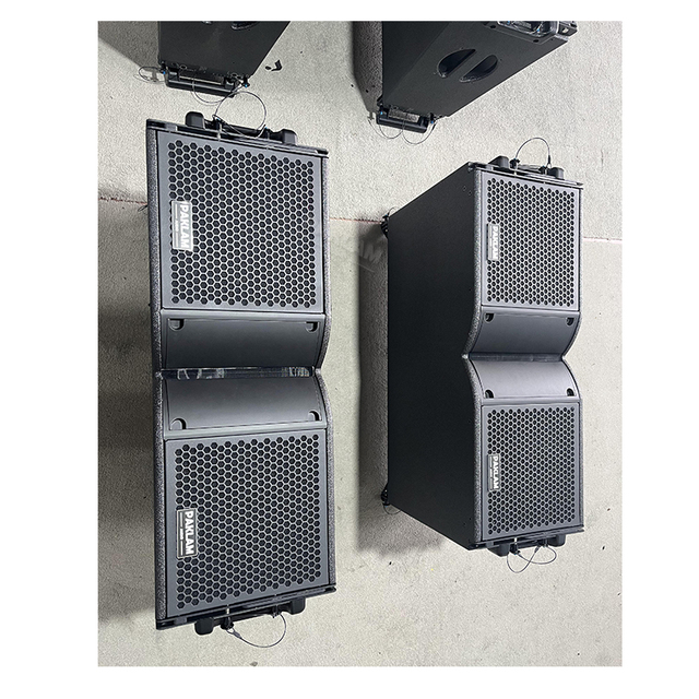 PAKLAM Professional Dual 10 Inch 2-Way Neodymium Line Array Speaker High SPL Waterproof Outdoor Stage Audio Sound System