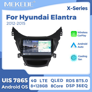 MEKEDE X40 UIS7865 8+128G QLED AKM DSP CarPlay Inalámbrico Android Auto para Hyundai Elantra (2011-13)(2014-16) - Product Image 1
