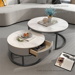 Tavolino da Caffè Moderno e Semplice con Piano <span class=keywords><strong>in</strong></span> <span class=keywords><strong>Vetro</strong></span> Temperato e Struttura <span class=keywords><strong>in</strong></span> Legno e Ferro, Ideale <span class=keywords><strong>per</strong></span> Soggiorni di Piccoli Appartamenti - Product Image 2