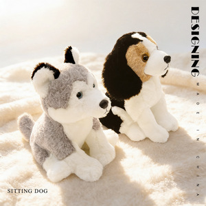 Peluche de Simulación de Perro Husky Golden Retriever, Muñeco de Peluche con Relleno de Algodón PP para Niños, Unisex - Product Image 4