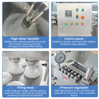 HNOC Automatische IJsproductielijn Cup & Cone Vulfles- en Sluitmachine 304 RVS