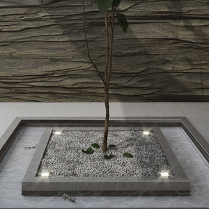 Lumière LED carrée encastrée dans le sol, étanche, projecteur souterrain pour jardin, pelouse, cour, villa - Product Image 5
