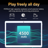 Nouvelle tablette Android 10.1 pouces RAM 1GB ROM 16GB 1280*800 tablette tactile capacitive pour enfant jouer