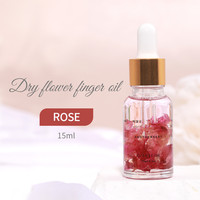 Soin personnel pour les ongles Fleur sèche Revitalisant Nutrition Cuticule Huile pour Nail Art