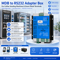 Caja Adaptadora MDB-RS232 para Máquinas Expendedoras de Café y Terminales de Venta Inteligente