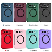 Coque de téléphone anti-chute en PC givré mat de luxe pour iPhone 18 Duo, protection intégrale, compatible avec la charge sans fil magnétique