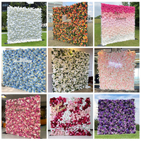 Décorer le fond de l'événement 8 ft X livraison gratuite panneau lilas suspendu glycine mur de fleurs violettes