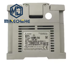 FX3U-80MR/DS FX3U-48MR/DS FX3U-32MR/DS แหล่งจ่ายไฟ DC24V 80 48 32 จุด I/O รีเลย์เอาต์พุต PLC สำหรับระบบอัตโนมัติทางอุตสาหกรรม - Product Image 1