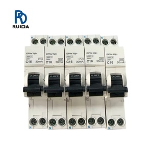 IDPNA VIGI C16A 30MA 1P+N Disjoncteur différentiel RCBO Protection contre les surcharges et les courts-circuits Montage sur rail DIN - Product Image 1