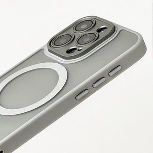 ONE-CASE Coque de téléphone transparente antichoc de haute qualité avec anneau magnétique, design sportif électroplaqué TPU+PC pour 14-17 - Product Image 3