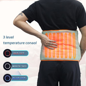 Cinturón <span class=keywords><strong>lumbar</strong></span> de grafeno ajustable con función de alivio de calor Masajeador de cintura <span class=keywords><strong>Almohadilla</strong></span> de calentamiento para comodidad y soporte para el dolor de cintura - Product Image 2