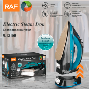 Plancha de Vapor Eléctrica inalámbrica más vendida de la RAF, plancha de vapor <span class=keywords><strong>barata</strong></span> al por mayor de fábrica - Product Image 5