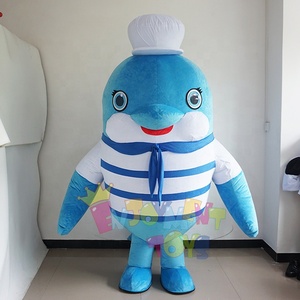 Costumes de mascotte gonflable de petit <span class=keywords><strong>dauphin</strong></span> bleu de Performance d'activité <span class=keywords><strong>adulte</strong></span> Costumes de <span class=keywords><strong>dauphin</strong></span> de dessin animé de marche <span class=keywords><strong>adulte</strong></span> à vendre - Product Image 1