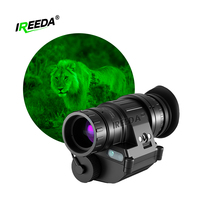 IREEDA FOM1600 MX-11769 Tabung Penguat Gambar Monokuler Penglihatan Malam PVS 14 Gen 3 Fosfor Putih Tanpa Film Bersertifikasi CE