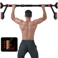 Barre de traction sans poinçon pour équipement de fitness à domicile, cadre de porte horizontal en acier mural pour l'exercice