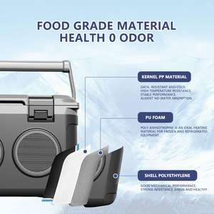 Outdoor Portable Popular Speaker <strong>Cooler</strong> Box Music Food Grade Safety PE <strong>Material</strong> <strong>Cooler</strong> - Product Image 2