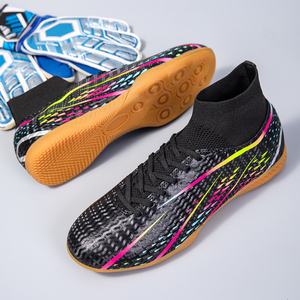 <span class=keywords><strong>Scarpe</strong></span> da Calcio 2026 Nuove IC con Tomaia in Maglia Volante, Suola in Gomma, Leggere, per Erba Sintetica, Tacchetti da Calcio Unisex, <span class=keywords><strong>Scarpe</strong></span> da Allenamento Veloce - Product Image 4